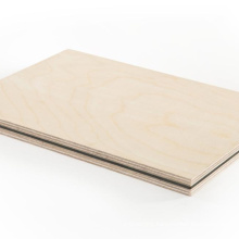 birch faced poplar core plywood 3-28mm for furniture/construction/laser cutting